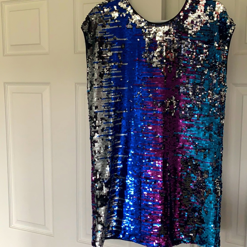 Cocktail party sequin dress